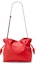 Lookbook Tas LOEWE Flamenco Clutch Kulit Anak Sapi Nappa Merah