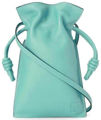 LOEWE Flamenco Pocket in Nappa Calfskin Fresh Mint Buy LOEWE Flamenco Pocket in Nappa Calfskin Fresh Mint