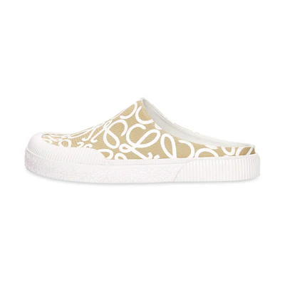 LOEWE Flat Sandal 'Ivory Knit'