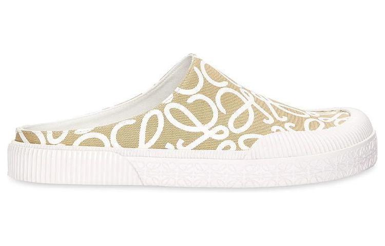 LOEWE Flat Sandal 'Ivory Knit' 圖 2