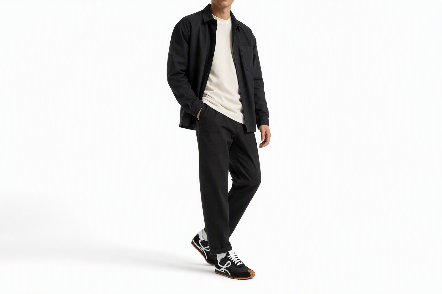 Order LOEWE Flow Runner ''Nylon Noir'' M816282X52-1102