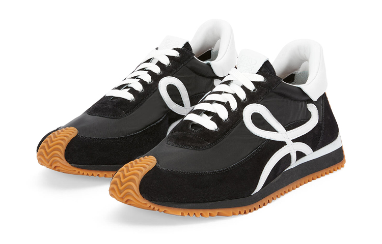 Shop LOEWE Flow Runner ''Nylon Noir'' M816282X52-1102