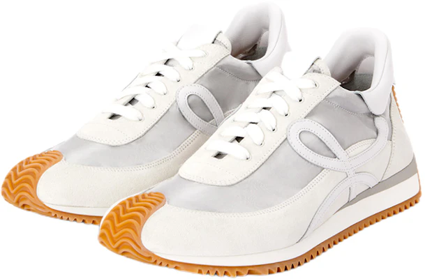LOEWE Flow Runner ''Silber Weiß'' Sneakers M816282X50-9382 Order LOEWE Flow Runner ''Silber Weiß'' Sneakers M816282X50-9382