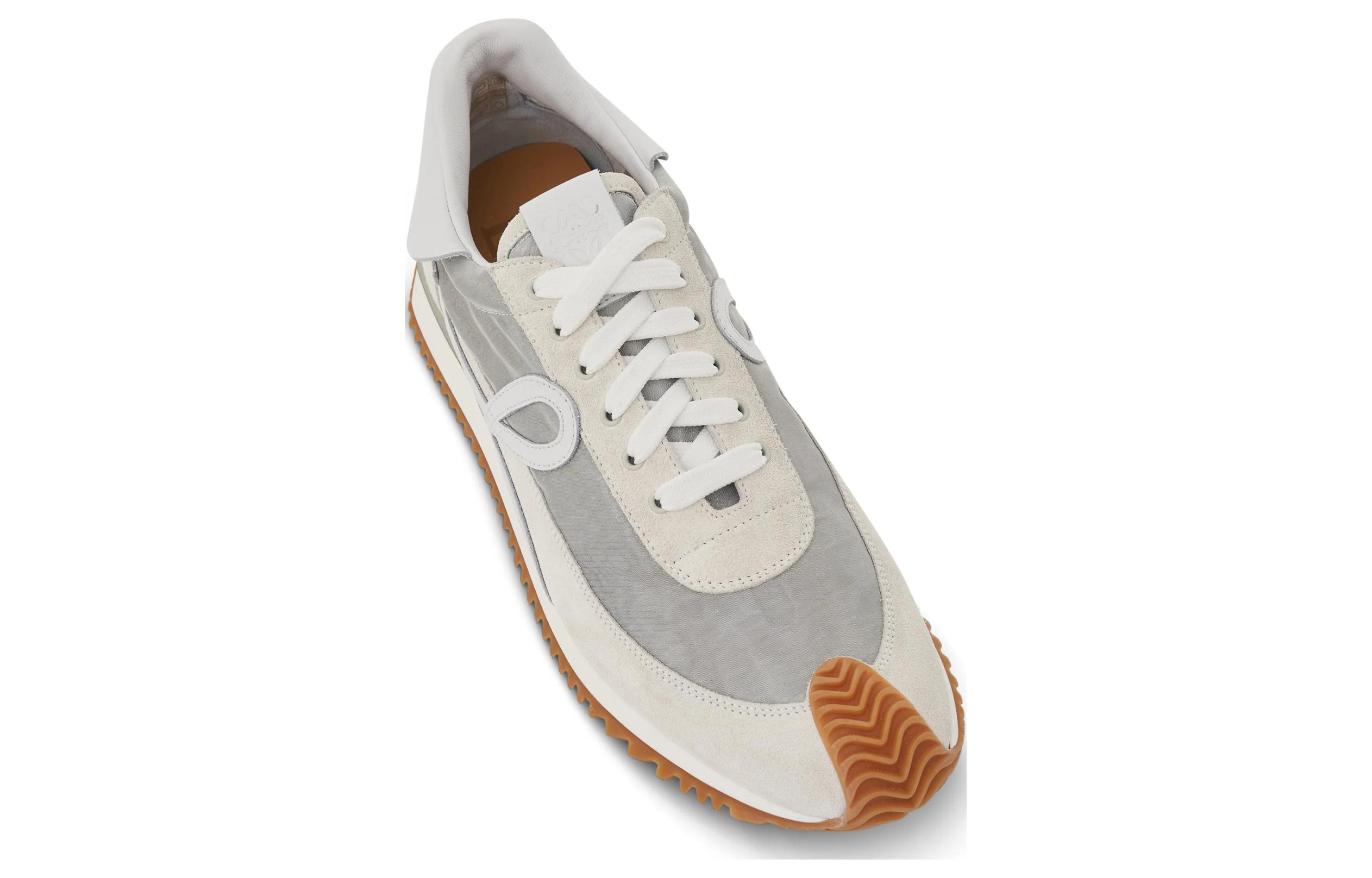 Lookbook LOEWE Flow Runner ''Silber Weiß'' Sneakers M816282X50-9382