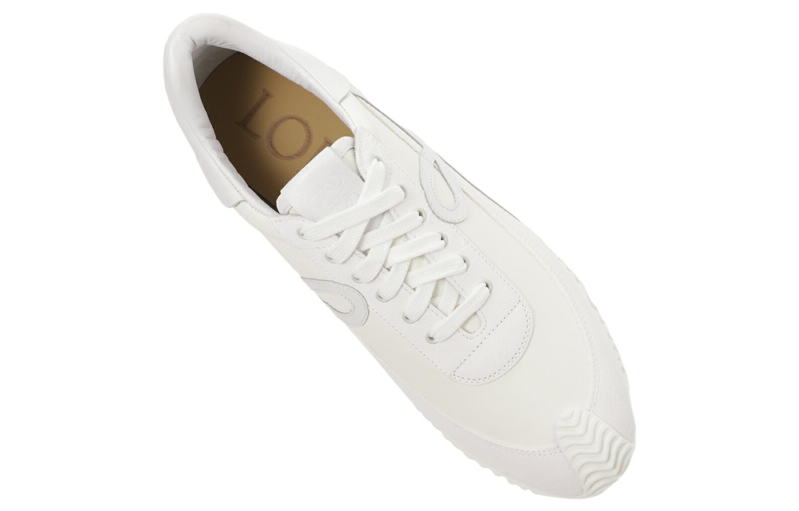 Shop LOEWE Flow Runner ''Bianco'' M816282X95-2100