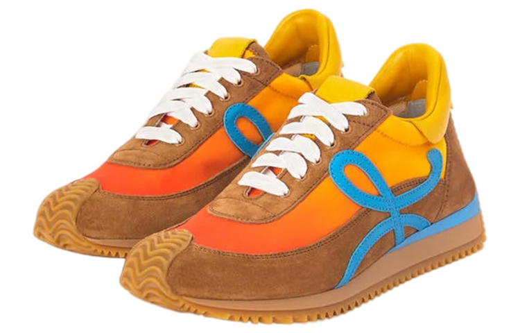 LOEWE Flow RNNR 'Yellow Suede and Nylon' 圖 2