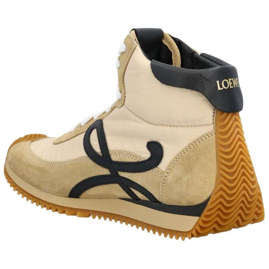 Shop LOEWE Flow Runner Alta Oro Nero M816282X58-8133