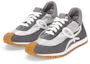 Shop LOEWE Flow Runner Basso Argento Grigio Gum M816282X49-1403