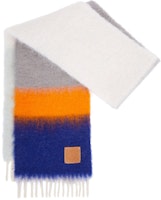 LOEWE Fringed Wool Scarf Unisex Couples Style Multicolor F811257X22-5389 LOEWE Fringed Wool Scarf Unisex Couples Style Multicolor F811257X22-5389