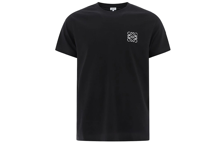 Order LOEWE FW21 Anagram 黑色圆领T恤 H526Y22J26-1100