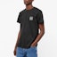 Shop LOEWE FW21 Anagram Crew Neck Black T-Shirt H526Y22J26-1100