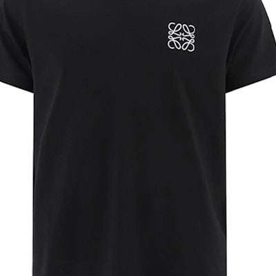 LOEWE FW21 Anagram Crew Neck Black T-Shirt H526Y22J26-1100 Sizing LOEWE FW21 Anagram Crew Neck Black T-Shirt H526Y22J26-1100