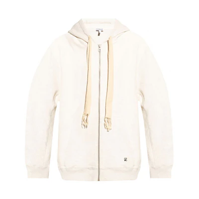 LOEWE FW21 Anagram Zip Hoodie Jacket Grey () H526Y25J11-1120