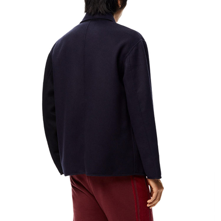 Purchase 로에베 FW21 캐주얼 버튼업 자켓 네이비 블루 H526Y02W11-5197