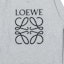 Sizing LOEWE 2021秋冬灰色刺绣Logo套头卫衣. H6169410OF-1120