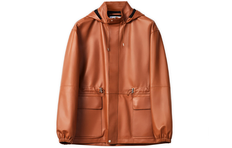 LOEWE FW21 Nappa Leather Hiking Jacket Men’s Brown H526Y19L21-2530