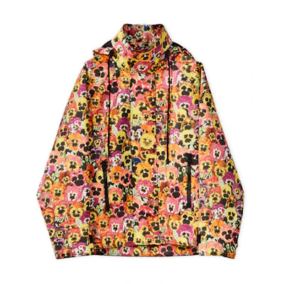 LOEWE FW21 Nylon Hooded Zip Jacket Multicolor H526Y02W12-9990