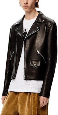 LOEWE FW21 Oversized Biker Leather Jacket Men’s Black H526Y19L14-1100 Shop LOEWE FW21 Oversized Biker Leather Jacket Men’s Black H526Y19L14-1100