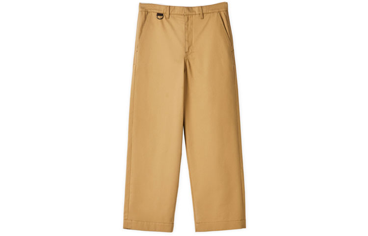 LOEWE FW21 Solid Color Cargo Pants Beige. H526Y04W40-2140