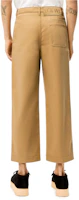 Shop LOEWE FW21 Solid Color Cargo Pants Beige. H526Y04W40-2140