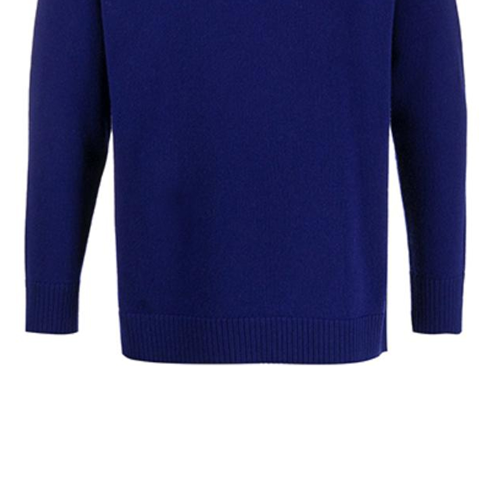 Sizing LOEWE 2021秋冬羊毛长袖毛衣 - 深蓝色 H3109440SM-5110