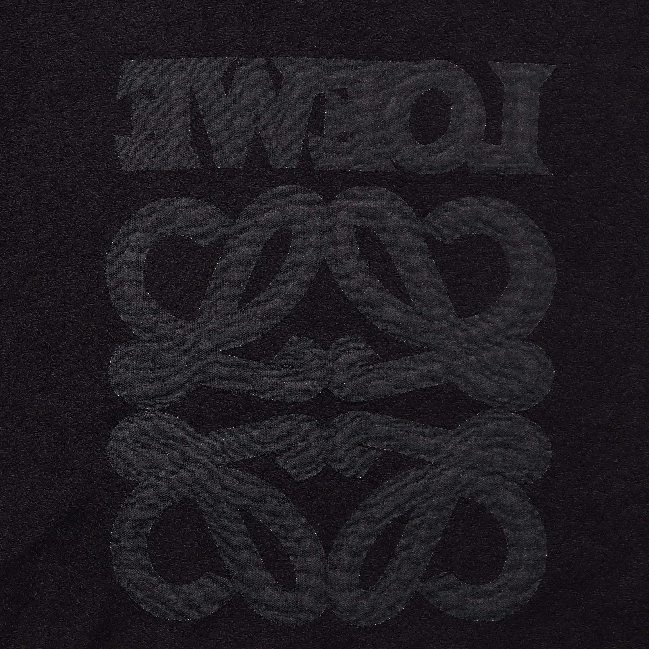 Cheap LOEWE FW22  Black Loose Fit Hoodie with Embroidered Logo. H526Y25X02-1185