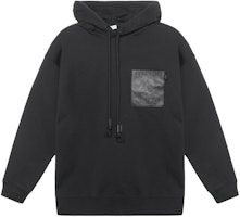 LOEWE FW22 Black Solid Color Logo Drawstring Hoodie. H526Y25X21-1100 LOEWE FW22 Black Solid Color Logo Drawstring Hoodie. H526Y25X21-1100