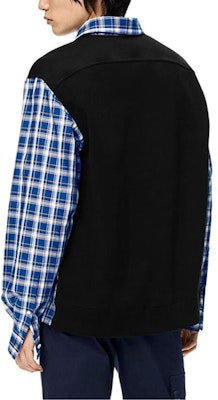 LOEWE 2022秋冬蓝色格纹长袖衬衫. H526Y05W94-1105 Shop LOEWE 2022秋冬蓝色格纹长袖衬衫. H526Y05W94-1105