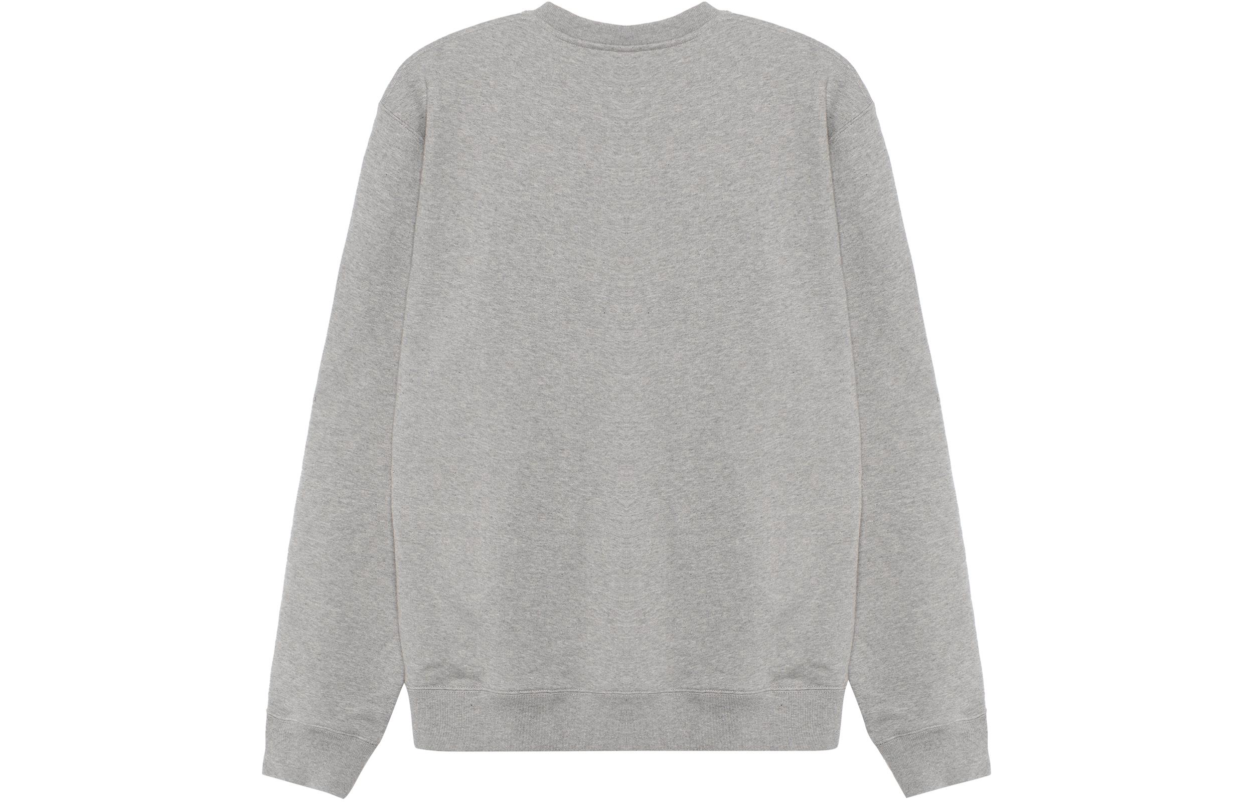 Lookbook LOEWE FW22 Baju Crewneck Logo Sulaman Kelabu Abu-Abu. H526Y24J26-1440