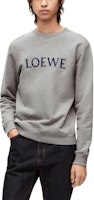 LOEWE FW22 Baju Crewneck Logo Sulaman Kelabu Abu-Abu. H526Y24J26-1440 Purchase LOEWE FW22 Baju Crewneck Logo Sulaman Kelabu Abu-Abu. H526Y24J26-1440