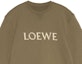 Cheap LOEWE FW22 Green Crewneck Sweatshirt with Embroidered Letters. H526Y24J26-4430