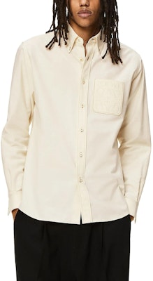 LOEWE FW22 純色白色長袖襯衫 H526Y05W89-2370 Purchase LOEWE FW22 純色白色長袖襯衫 H526Y05W89-2370