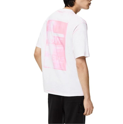 LOEWE FW22 Baju-T Krew Leher Putih Logo Cetakan Kasual. H526Y22X27-2102 Purchase LOEWE FW22 Baju-T Krew Leher Putih Logo Cetakan Kasual. H526Y22X27-2102