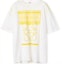 Order ロエベ FW22 イエロー コットン Tシャツ ロゴプリント レプリカ風。 H526Y22X27-2108