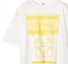 Details for ロエベ FW22 イエロー コットン Tシャツ ロゴプリント レプリカ風。 H526Y22X27-2108