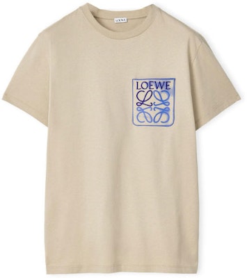 LOEWE FW22 Anagram刺绣Logo印花口袋灰白色T恤 H526Y22X25-1250 Buy LOEWE FW22 Anagram刺绣Logo印花口袋灰白色T恤 H526Y22X25-1250