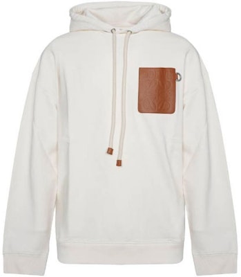 LOEWE 黑標FW22 米色寬鬆大Logo貼布連帽長袖上衣 休閒長袖。 H526Y25X15-2021 Buy LOEWE 黑標FW22 米色寬鬆大Logo貼布連帽長袖上衣 休閒長袖。 H526Y25X15-2021