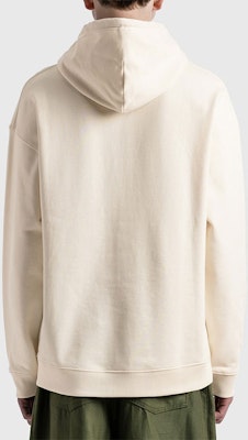 LOEWE 黑標FW22 米色寬鬆大Logo貼布連帽長袖上衣 休閒長袖。 H526Y25X15-2021 Details for LOEWE 黑標FW22 米色寬鬆大Logo貼布連帽長袖上衣 休閒長袖。 H526Y25X15-2021