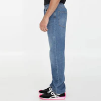 Sizing LOEWE FW22做旧直筒牛仔裤 深蓝色 秋季款 H526Y11X22-5380