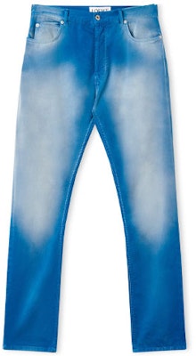 ロエベ FW22 ロゴエンボス パッチ ストレートフィット ジーンズ メンズ ブルー H526Y11X29-5100 Order ロエベ FW22 ロゴエンボス パッチ ストレートフィット ジーンズ メンズ ブルー H526Y11X29-5100