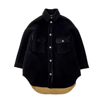 LOEWE FW22 Pocket Lapel Button-Up Long-Sleeve Jacket S359Y02X33-1119
