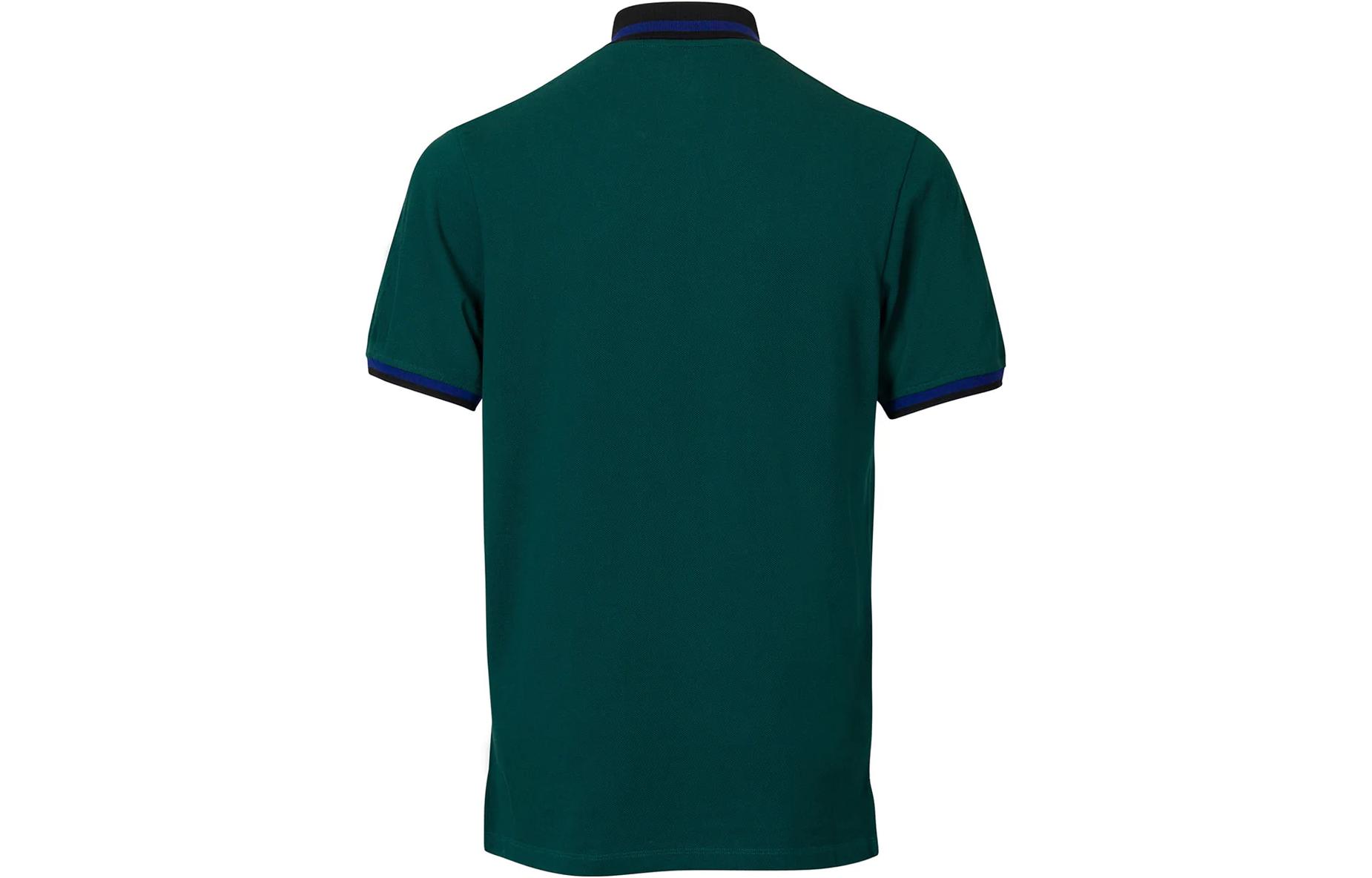 Lookbook ロエベ FW22 ソリッドロゴ 刺繍ポロシャツ メンズ ティールグリーン. H526Y26J04-4110