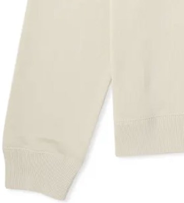 LOEWE FW23 Beige Crewneck Sweatshirt with Letter Print. H526Y24X10-2280 Sizing LOEWE FW23 Beige Crewneck Sweatshirt with Letter Print. H526Y24X10-2280