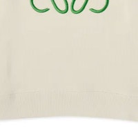 LOEWE FW23 米色字母印花圆领卫衣. H526Y24X10-2280 Cheap LOEWE FW23 米色字母印花圆领卫衣. H526Y24X10-2280