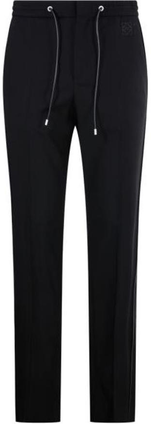 loewe-fw-23-black-solid-knit-straight-leg-jogger-pants-h526-y04-wcp-1100