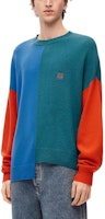 LOEWE FW23 Baju Sweater Crewneck Logo Colorblock Lelaki H526Y14KEG-5149 Purchase LOEWE FW23 Baju Sweater Crewneck Logo Colorblock Lelaki H526Y14KEG-5149