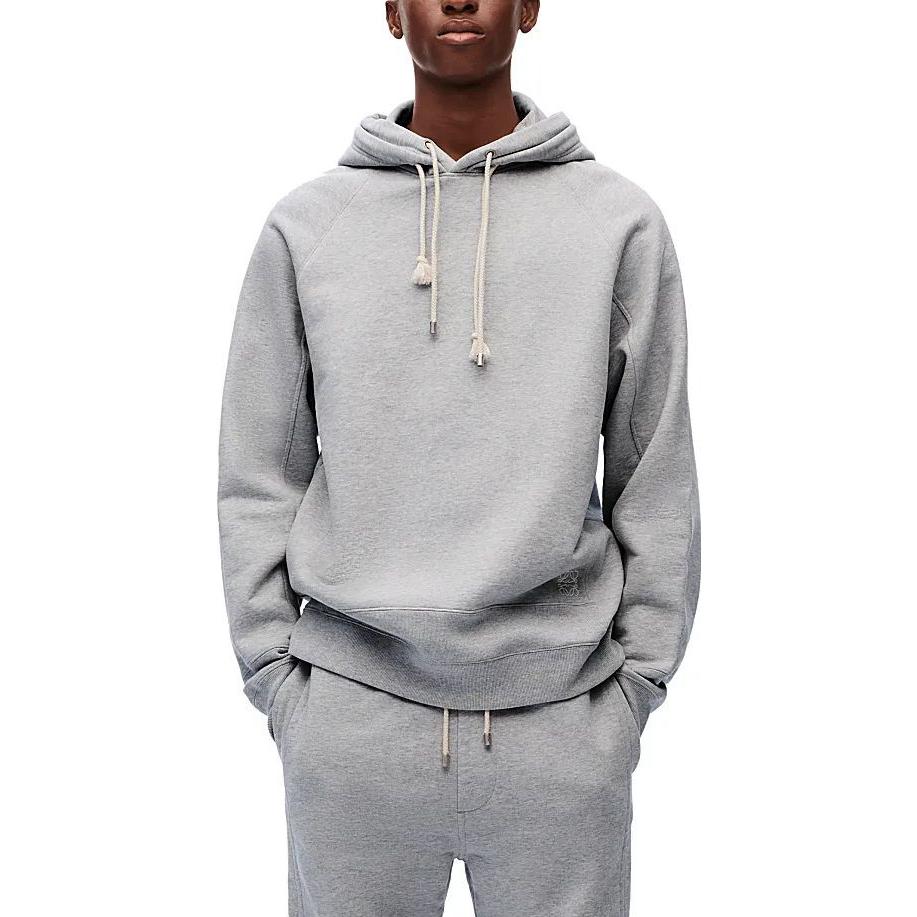 LOEWE FW23  Grey Hoodie with Embroidered Logo. H526Y25X27-1440 圖 3