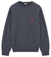 LOEWE FW23 Logo Crewneck Baju Rajut Lengan Panjang. H526Y14KH1-1120 Order LOEWE FW23 Logo Crewneck Baju Rajut Lengan Panjang. H526Y14KH1-1120