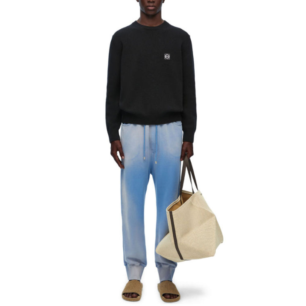 Sizing LOEWE FW23 Logo Crewneck Baju Rajut Lengan Panjang. H526Y14KH1-1120