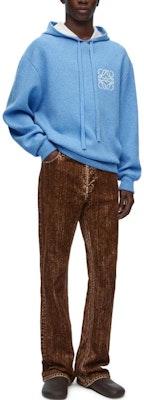 LOEWE FW23 Logo Jacquard Casual Hooded Long-Sleeve Sweatshirt H526Y14KGZ-5102 Lookbook LOEWE FW23 Logo Jacquard Casual Hooded Long-Sleeve Sweatshirt H526Y14KGZ-5102